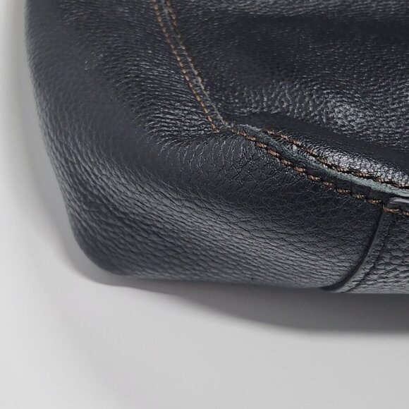 The Sak Leather Crossbody Bag Purse Black - Picture 2 of 16